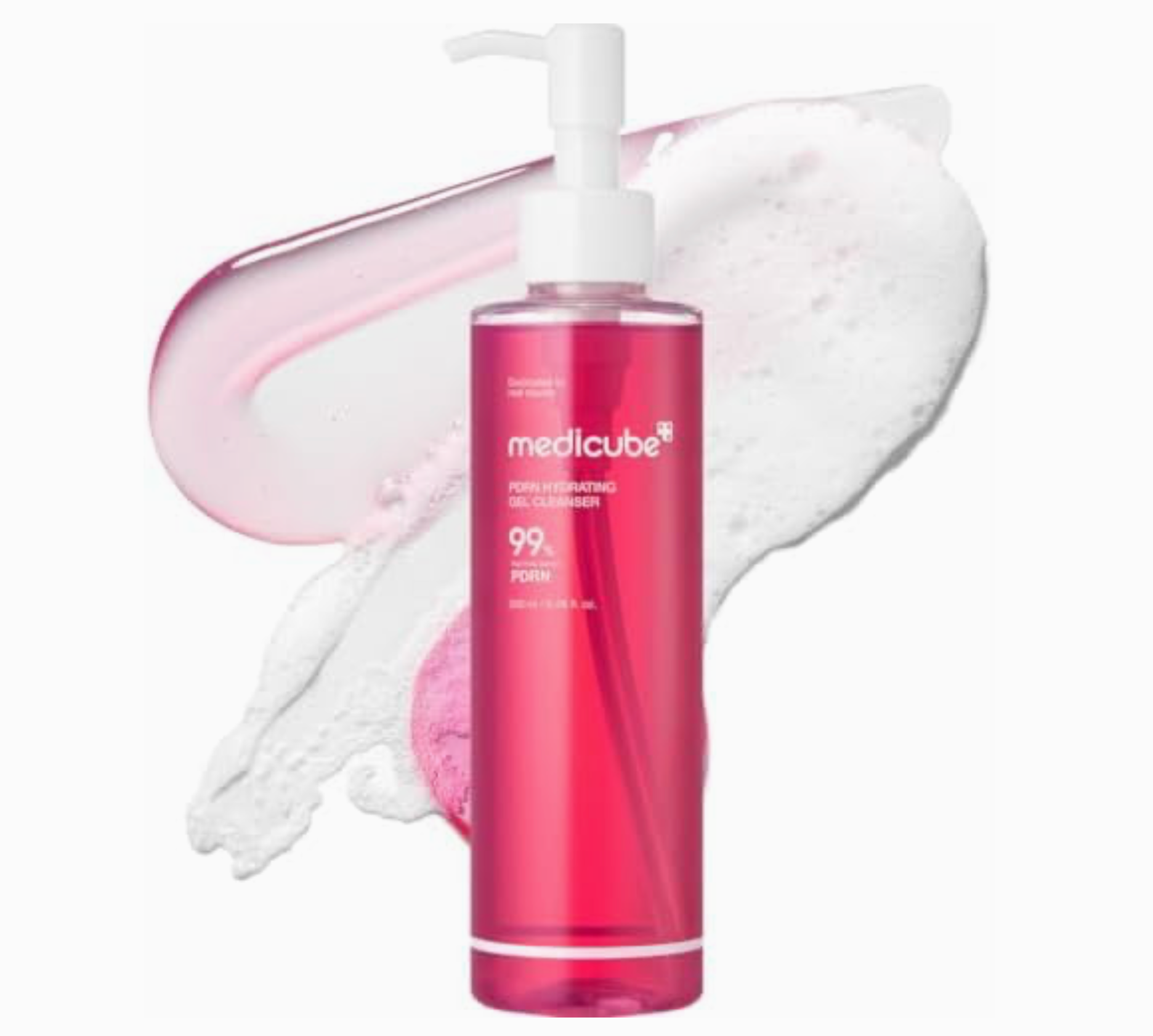 [Medicube] Pdrn Pink Jelly To Foam Gel Cleanser, 200ml