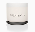 Bewell Manor Calm Candle - Lemongrass, Vetiver & Jasmine (Three Wick)