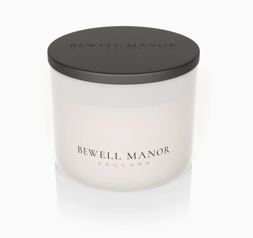 Bewell Manor Calm Candle - Lemongrass, Vetiver & Jasmine (Three Wick)