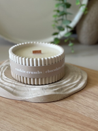 Cookie Crumbs Stoneware Soy Wax Candle / Scandi Inspired