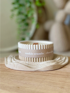 Cookie Crumbs Stoneware Soy Wax Candle / Scandi Inspired