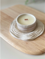 Cookie Crumbs Stoneware Soy Wax Candle / Scandi Inspired