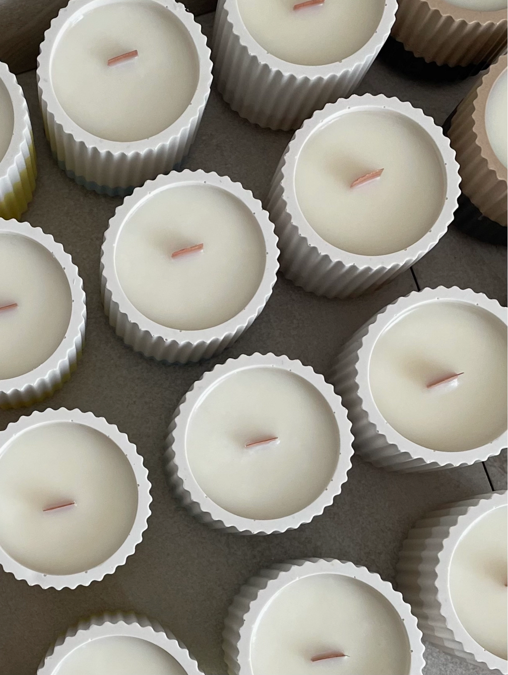 Cookie Crumbs Stoneware Soy Wax Candle / Scandi Inspired
