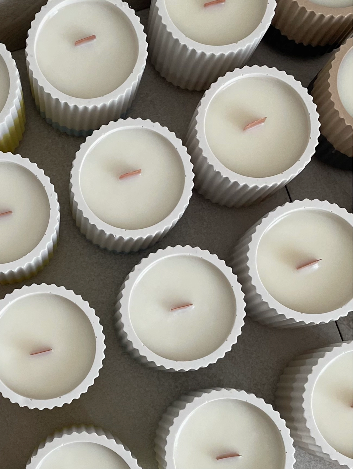 Cookie Crumbs Stoneware Soy Wax Candle / Scandi Inspired