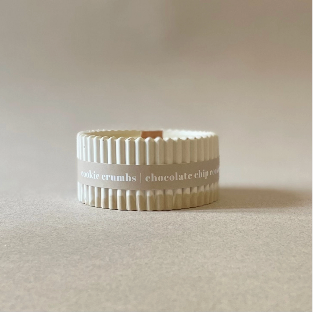 Cookie Crumbs Stoneware Soy Wax Candle / Scandi Inspired