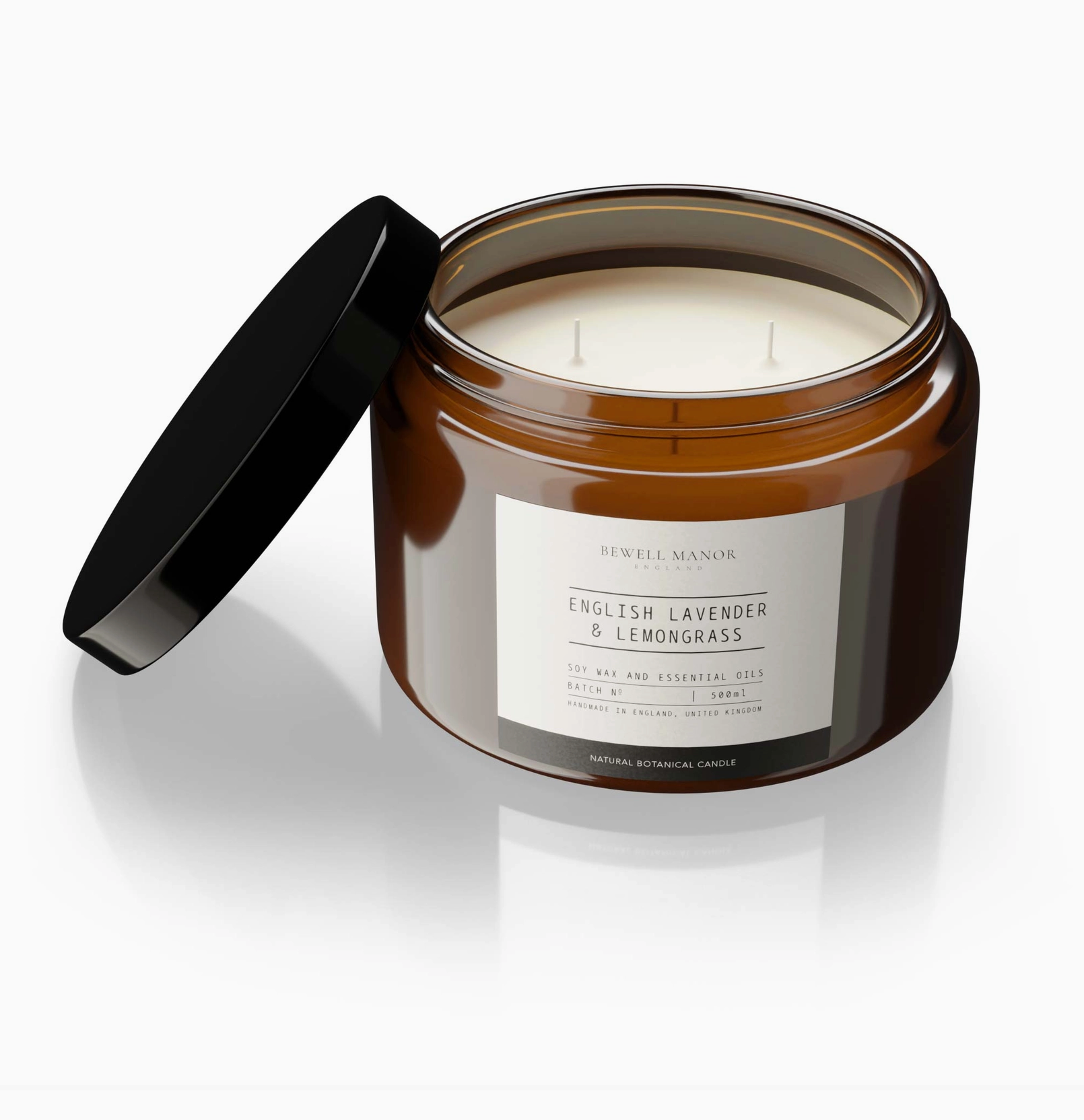 English Lavender & Lemongrass Candle (500ml)