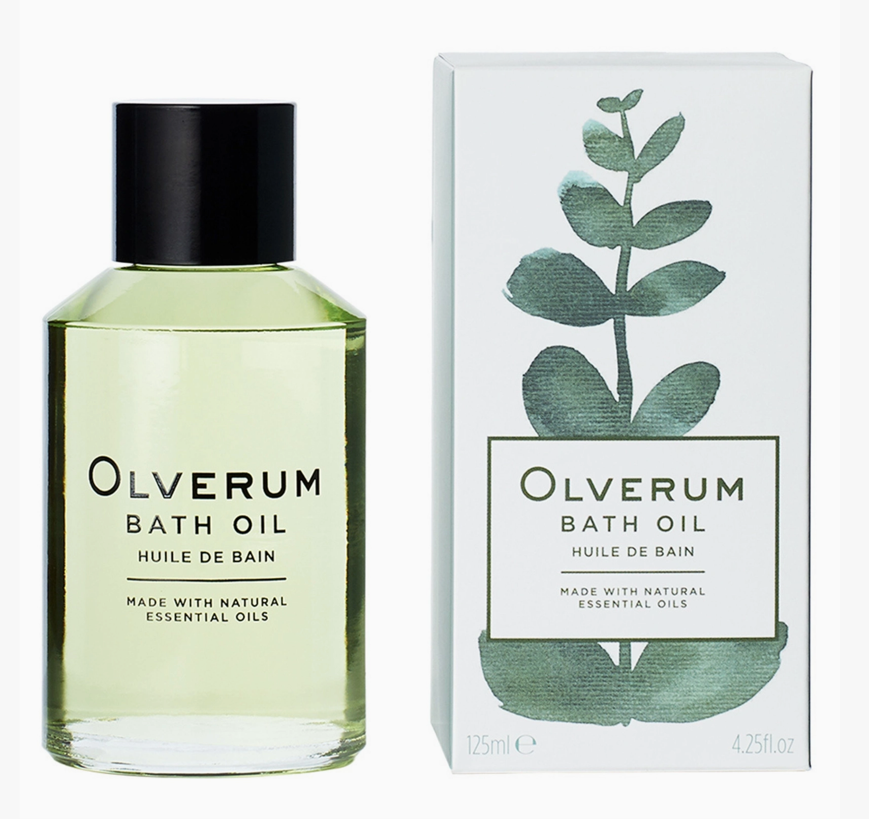 Olverum Home Spa Bath Oil, Promoting Restful Sleep