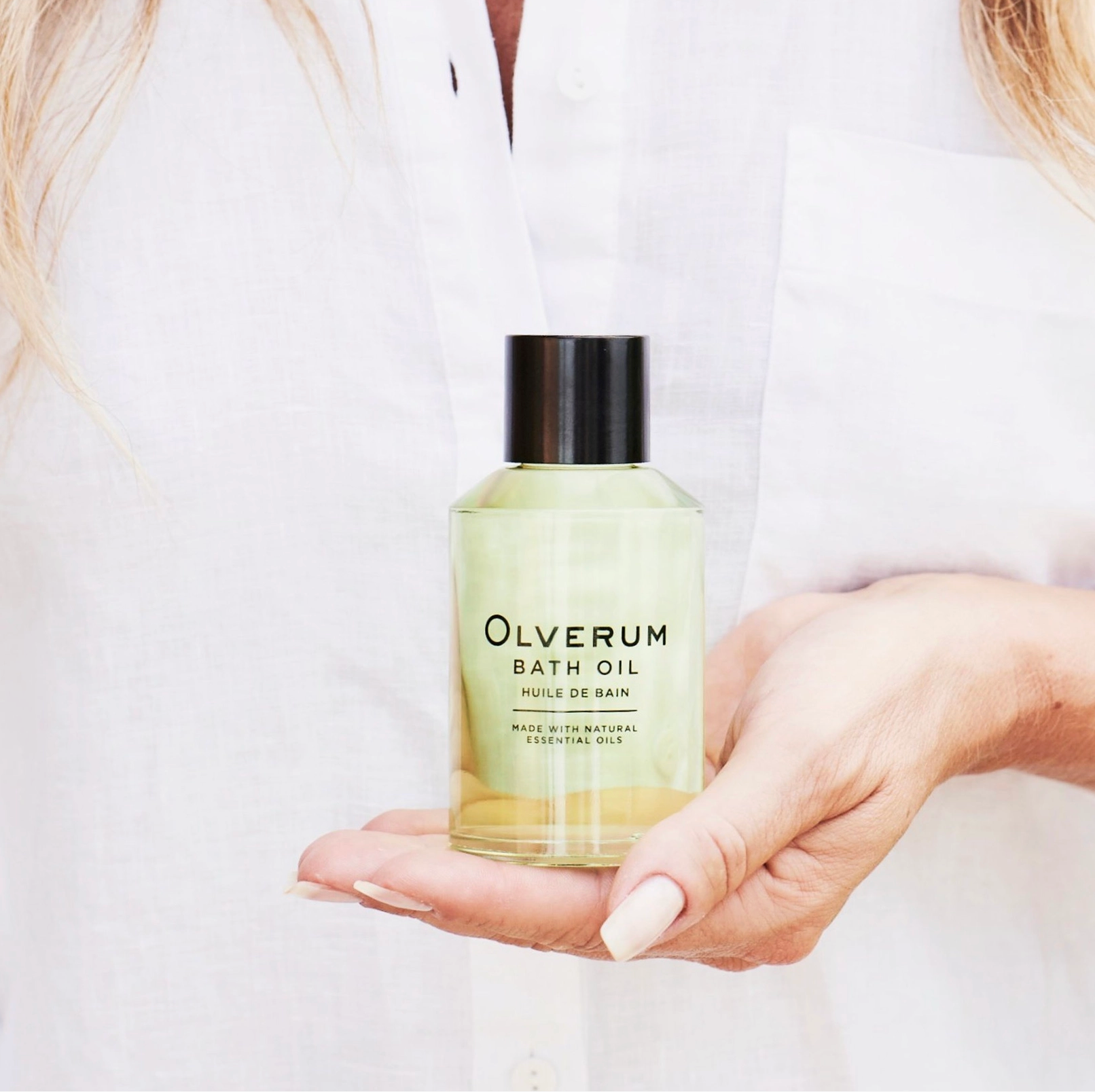 Olverum Home Spa Bath Oil, Promoting Restful Sleep
