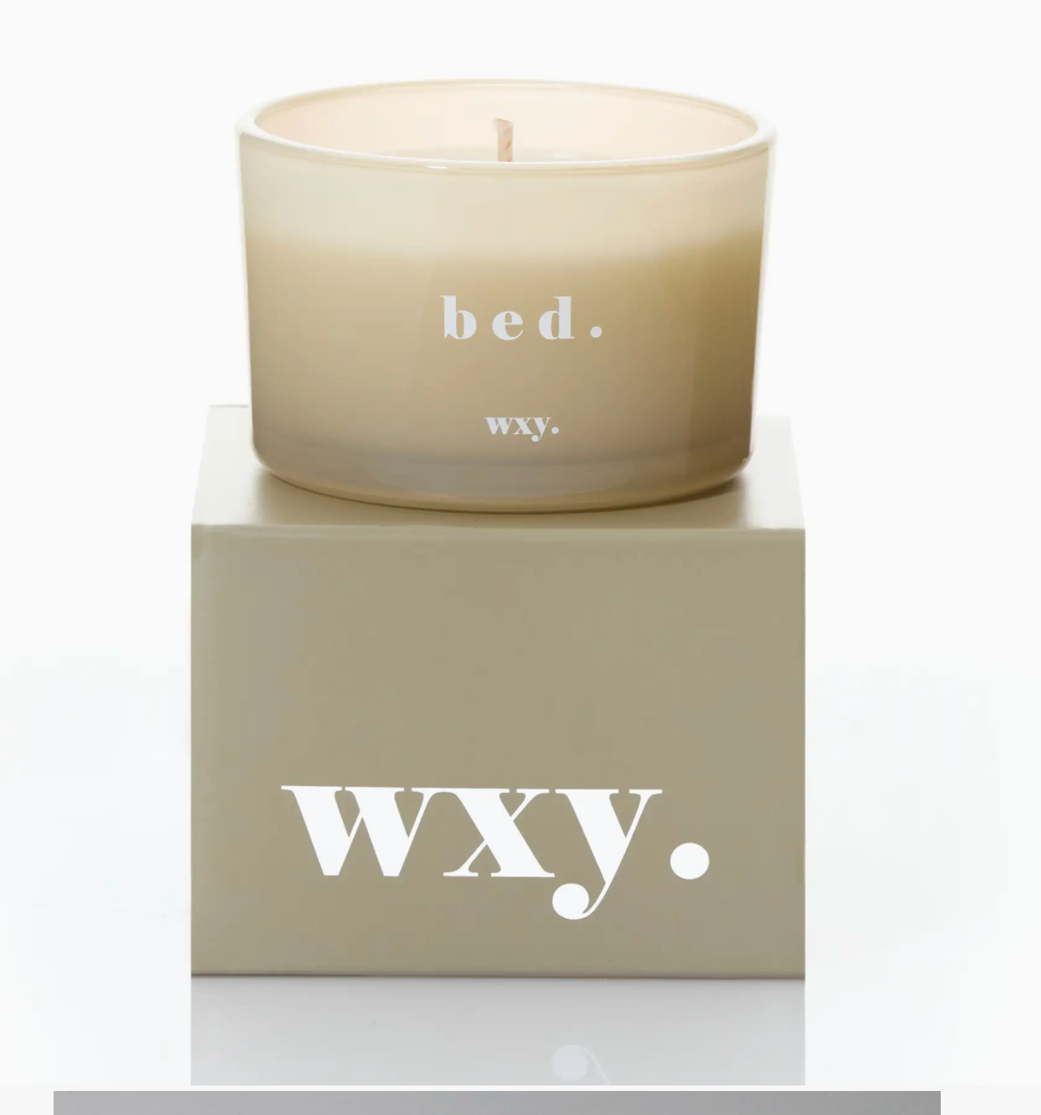 Bed 3oz Candle - Warm Musk + Black Vanilla
