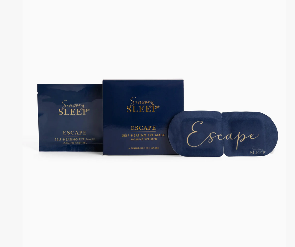 25 Sensory Sleep Escape Self-Heating Eye Mask Jasmine Scent