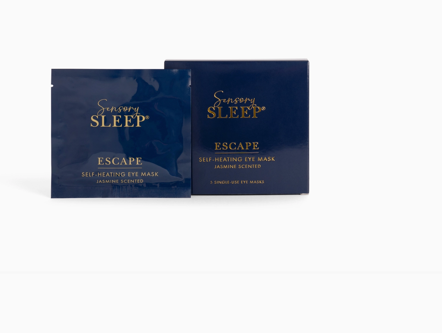 25 Sensory Sleep Escape Self-Heating Eye Mask Jasmine Scent