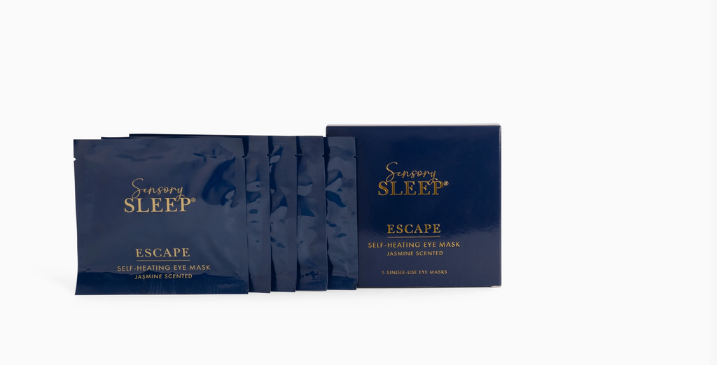 25 Sensory Sleep Escape Self-Heating Eye Mask Jasmine Scent